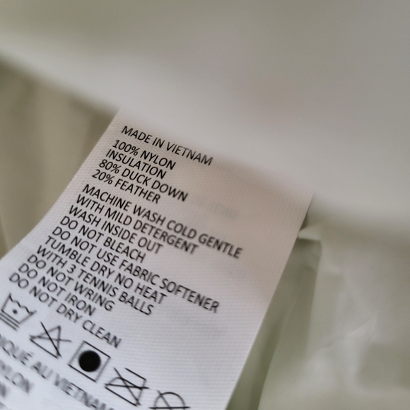 Prana Orange and Green Puffer Vest - Picture 11 of 12